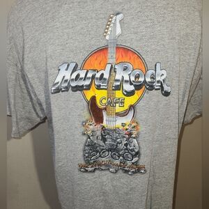 Vintage Authentic Hard Rock Cafe Tee 2000 The Evolution of Rock Memphis Men's